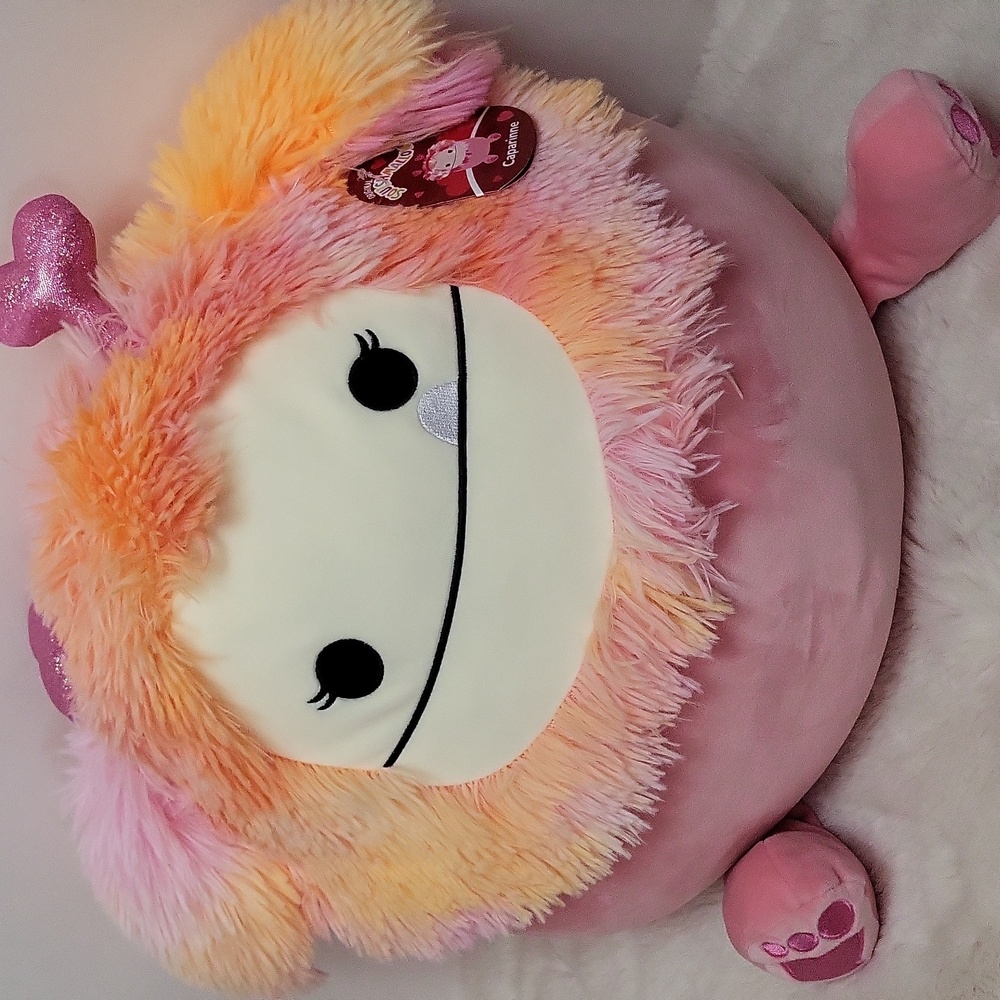 11" Caparinne Pink Bigfoot Squishmallow
